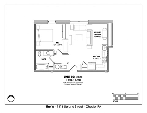Floor Plan Unit 10
